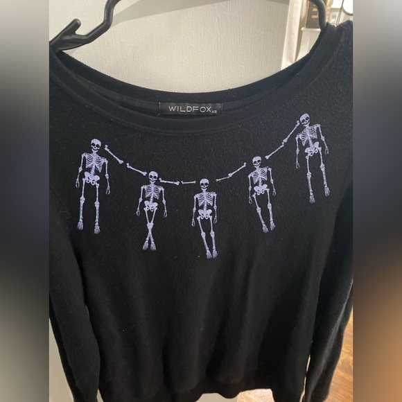 Wildfox skeleton sweater - Picture 4 of 5